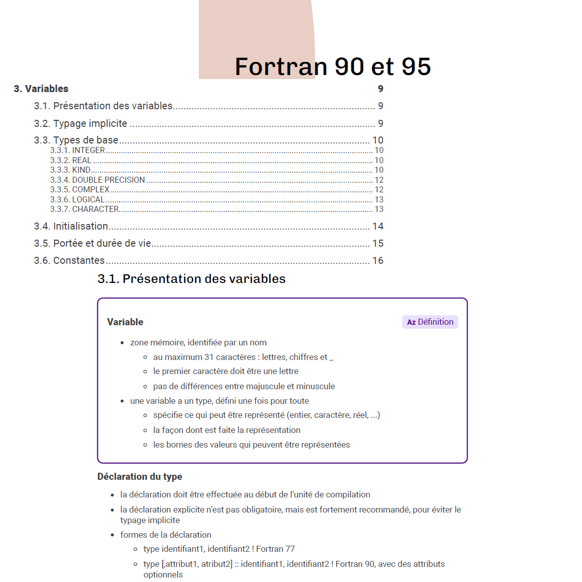 Support Fortran 90-95